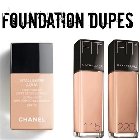 chanel aqua foundation dupe|chanel les beiges foundation dupe.